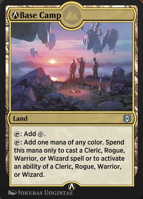 A-Base Camp - Zendikar Rising Magic card