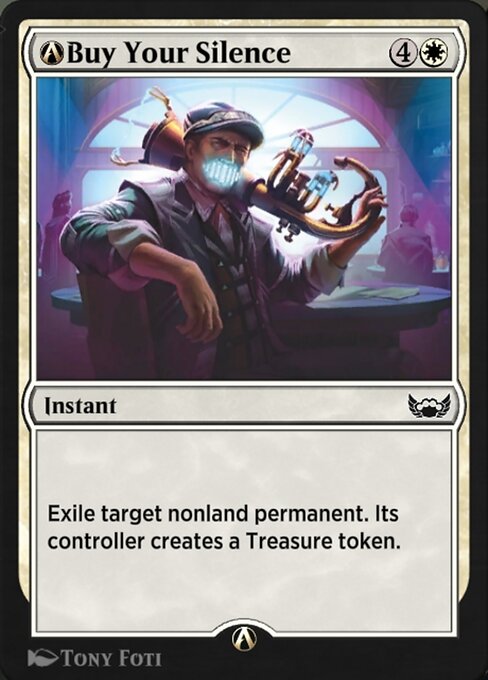 A-Buy Your Silence - Streets of New Capenna Magic card
