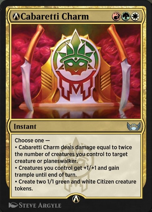 A-Cabaretti Charm - Streets of New Capenna Magic card