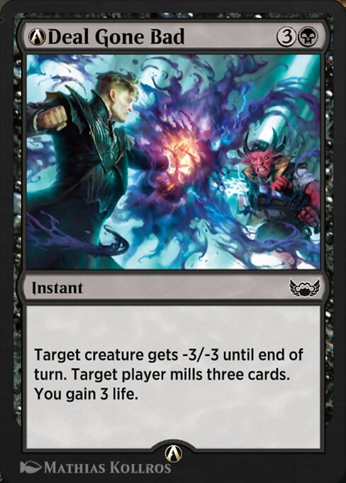 A-Deal Gone Bad - Streets of New Capenna Magic card