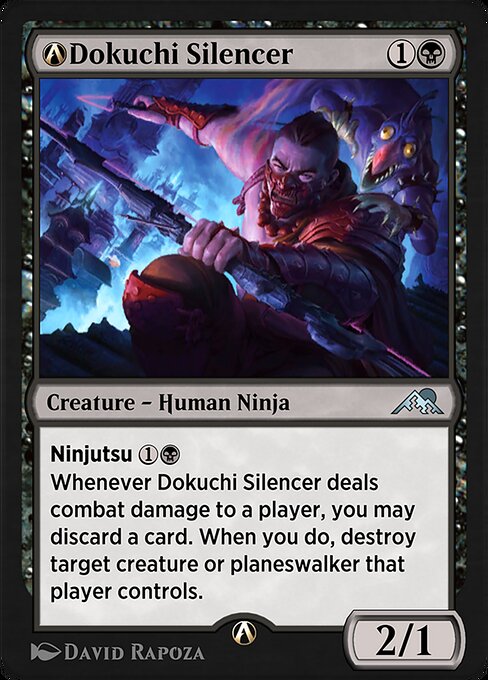 A-Dokuchi Silencer - Kamigawa: Neon Dynasty Magic card