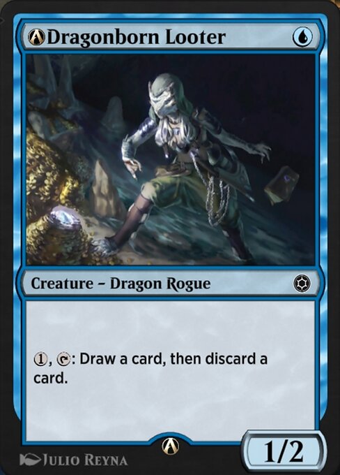 A-Dragonborn Looter - Alchemy Horizons: Baldur's Gate Magic card