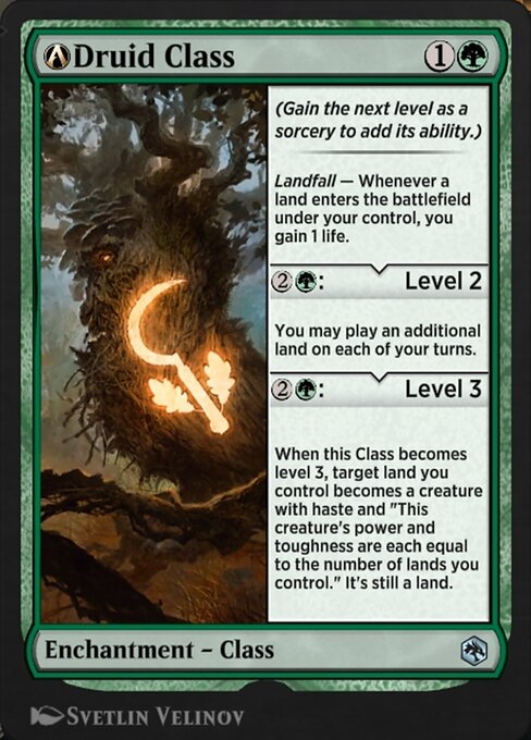 A-Druid Class - Adventures in the Forgotten Realms Magic card