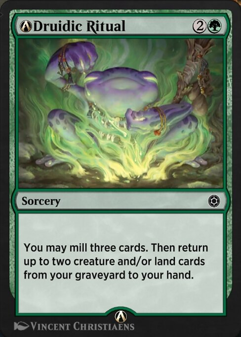 A-Druidic Ritual - Alchemy Horizons: Baldur's Gate Magic card