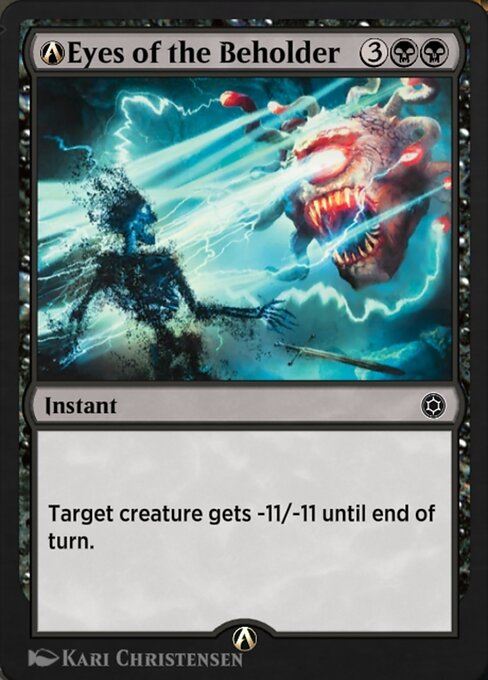 A-Eyes of the Beholder - Alchemy Horizons: Baldur's Gate Magic card