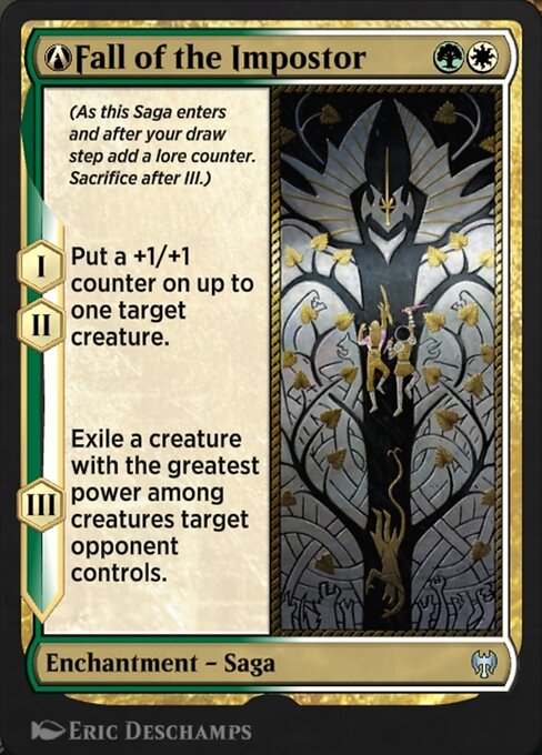 A-Fall of the Impostor - Kaldheim Magic card