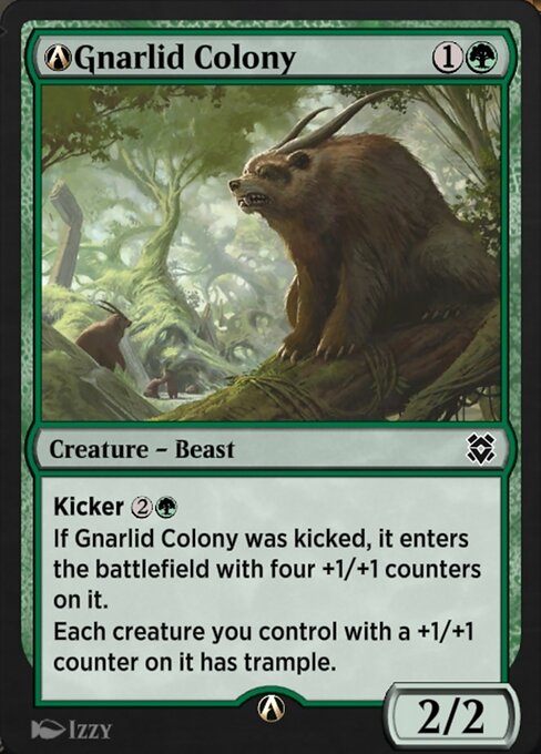 A-Gnarlid Colony - Zendikar Rising Magic card