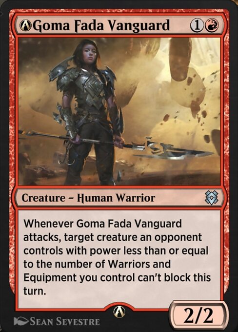 A-Goma Fada Vanguard - Zendikar Rising Magic card
