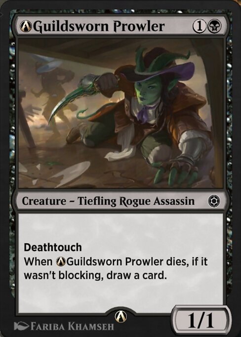 A-Guildsworn Prowler - Alchemy Horizons: Baldur's Gate Magic card