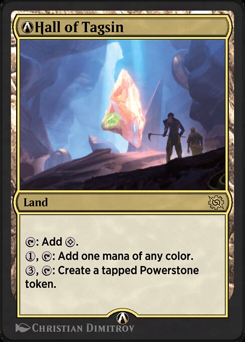 A-Hall of Tagsin - The Brothers' War Magic card