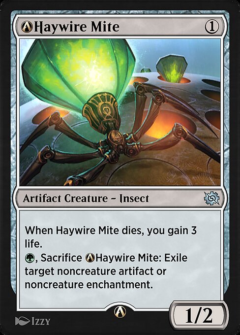 A-Haywire Mite - The Brothers' War Magic card