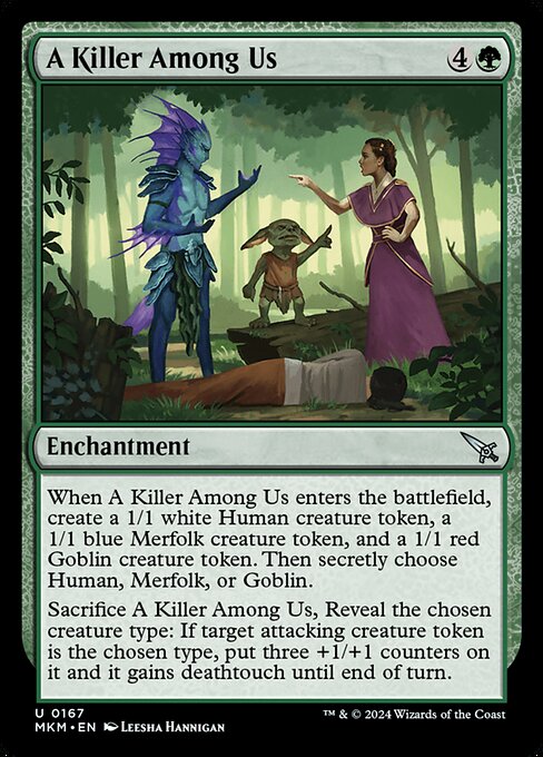 A Killer Among Us - Murders at Karlov Manor Magic card