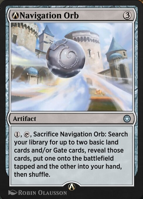 A-Navigation Orb - Alchemy Horizons: Baldur's Gate Magic card