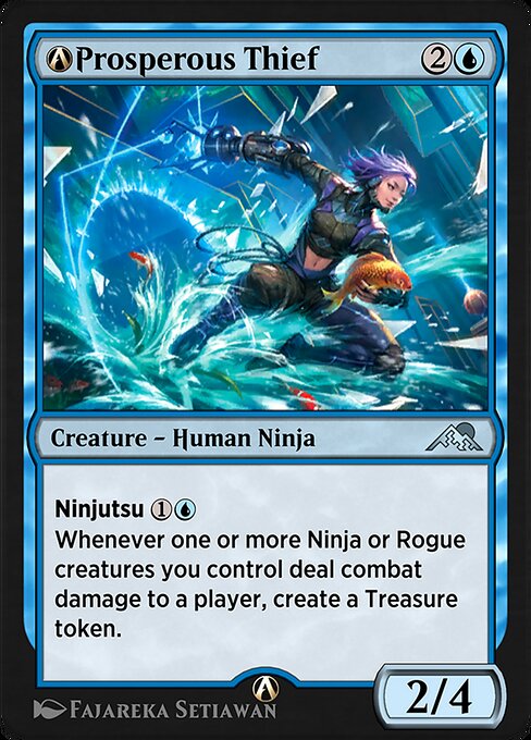 A-Prosperous Thief - Kamigawa: Neon Dynasty Magic card