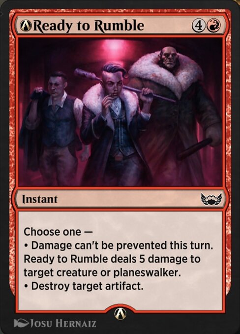 A-Ready to Rumble - Streets of New Capenna Magic card