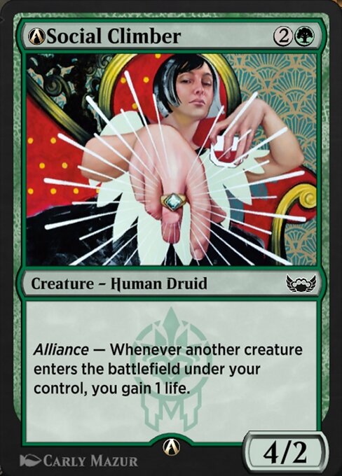 A-Social Climber - Streets of New Capenna Magic card