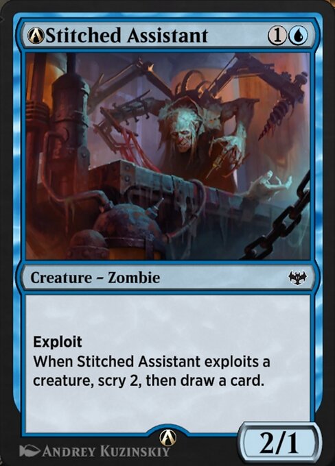 A-Stitched Assistant - Innistrad: Crimson Vow Magic card
