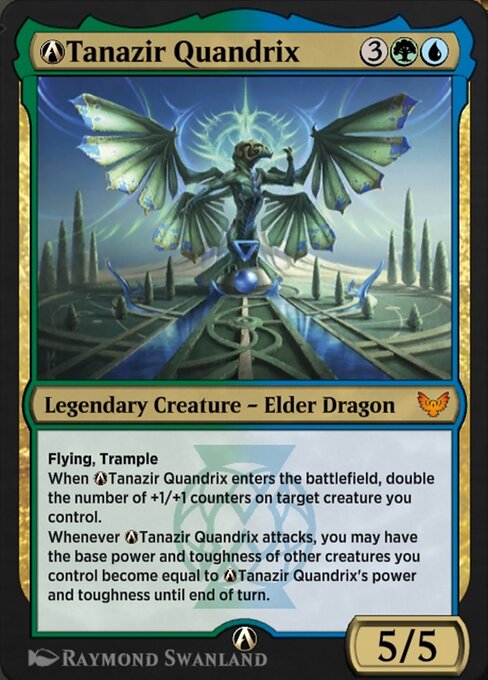A-Tanazir Quandrix - Strixhaven: School of Mages (#A-240) - Illustrated by Raymond Swanland - Magic: The Gathering Card