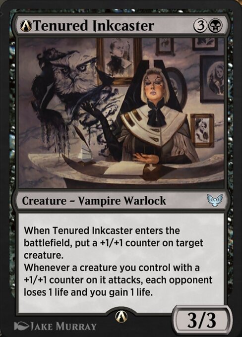 A-Tenured Inkcaster - Strixhaven: School of Mages Magic card