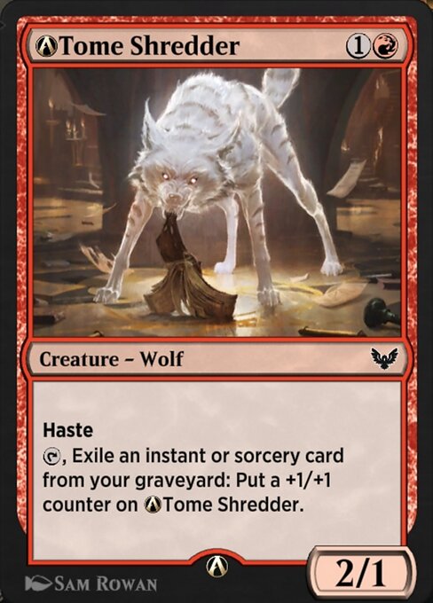 A-Tome Shredder - Strixhaven: School of Mages Magic card