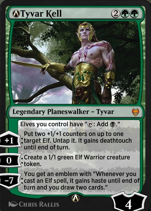A-Tyvar Kell - Kaldheim Magic card