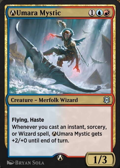 A-Umara Mystic - Zendikar Rising Magic card