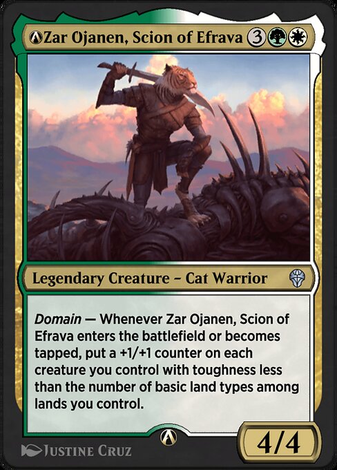 A-Zar Ojanen, Scion of Efrava - Dominaria United Magic card