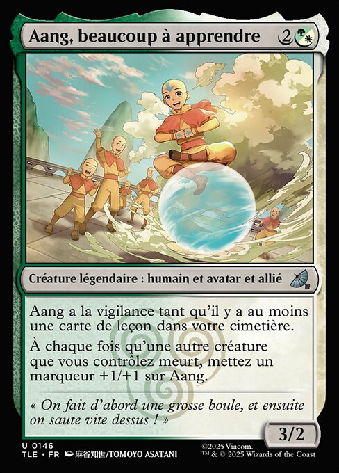 Aang, A Lot to Learn
