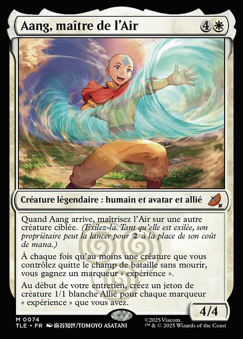 Aang, Airbending Master