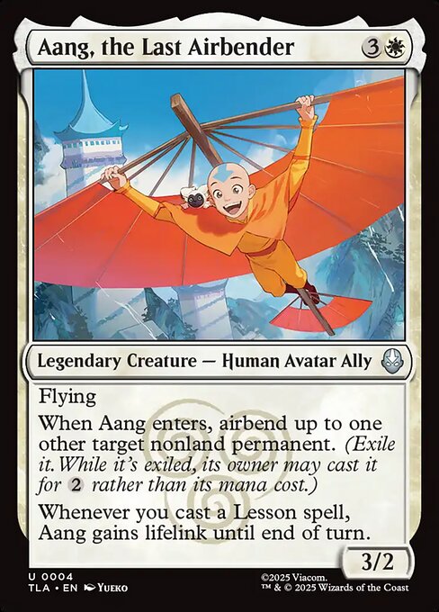 Aang, the Last Airbender - Avatar: The Last Airbender Magic card