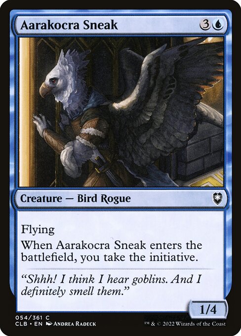 Aarakocra Sneak - Commander Legends: Battle for Baldur's Gate Magic card