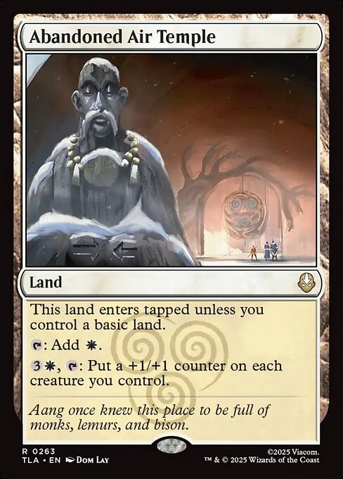 Abandoned Air Temple - Avatar: The Last Airbender (#263) - Illustrated by Dom Lay - Magic: The Gathering Card