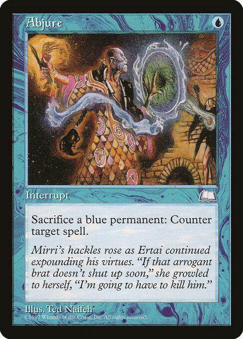 Abjure - Weatherlight Magic card