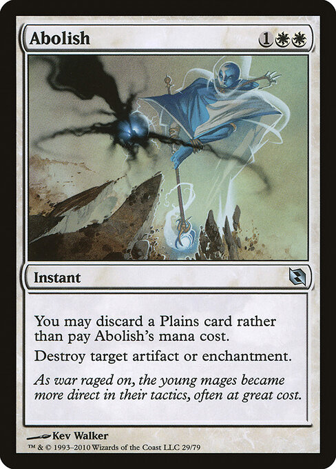 Abolish - Duel Decks: Elspeth vs. Tezzeret Magic card