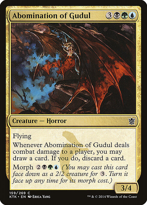 Abomination of Gudul - Khans of Tarkir Magic card