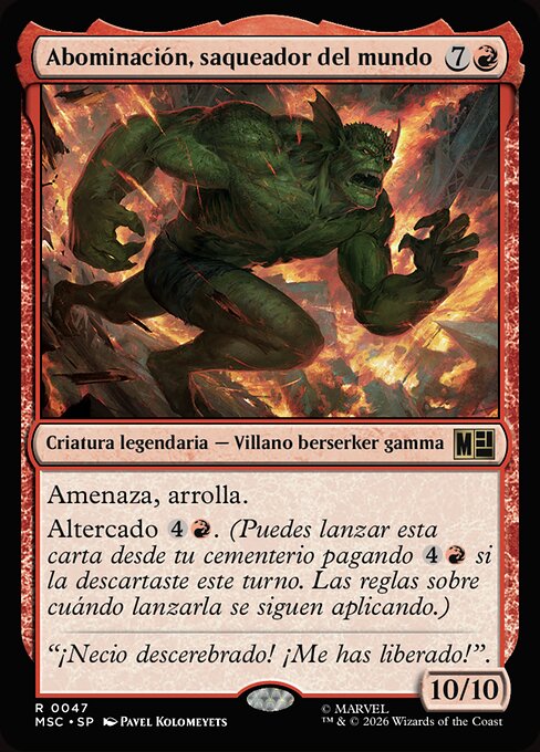Abomination, World Ravager