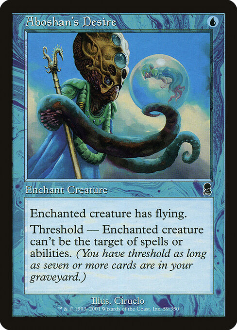 Aboshan's Desire - Odyssey Magic card
