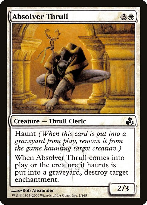 Absolutions-Thrull (Absolver Thrull) - Guildpact (#1) - Illustrated by Rob Alexander - Magic: The Gathering Card