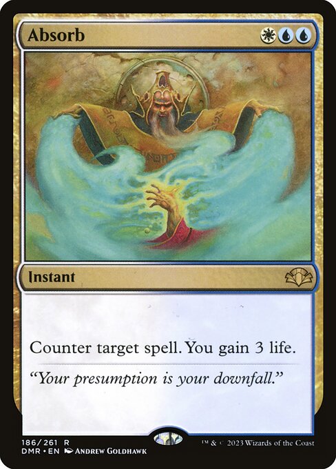 Absorb - Dominaria Remastered Magic card
