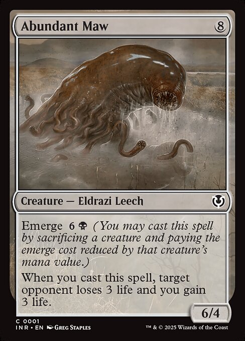 Abundant Maw - Innistrad Remastered Magic card