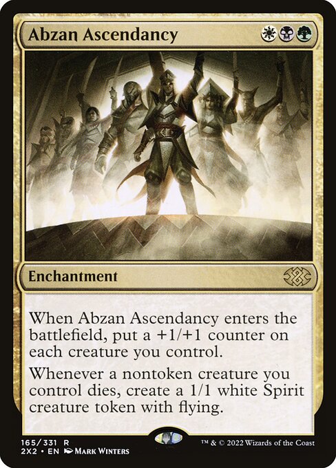 Abzan Ascendancy - Double Masters 2022 Magic card