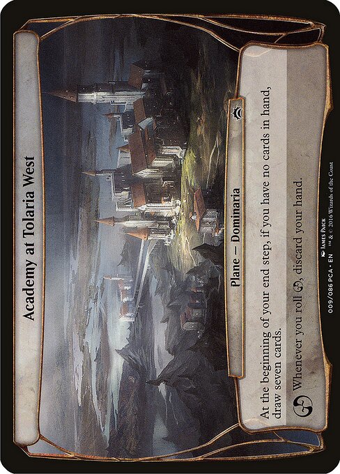 Academy at Tolaria West - Planechase Anthology Planes (#9) - Illustrated by James Paick - Magic: The Gathering Card