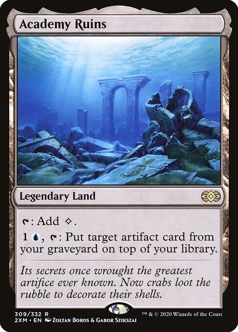 Academy Ruins - Double Masters Magic card