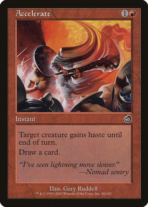 Accelerate - Torment Magic card