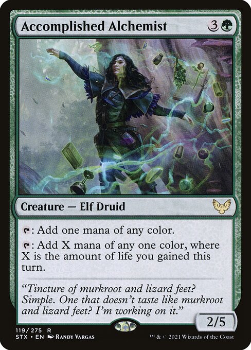 Accomplished Alchemist - Strixhaven: School of Mages Magic card