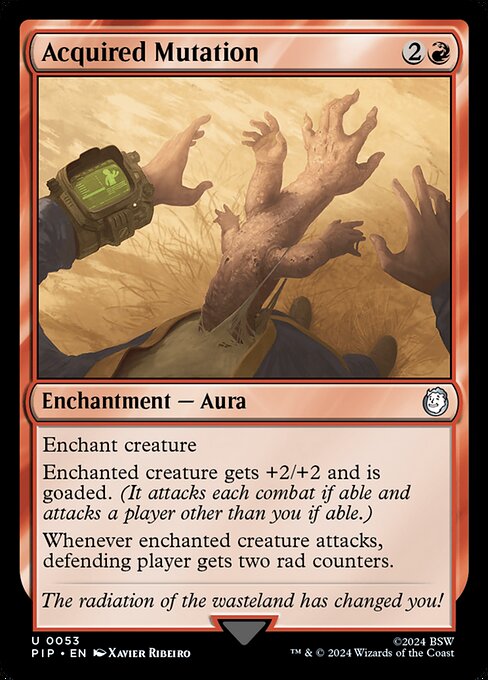 Acquired Mutation - Fallout Magic card