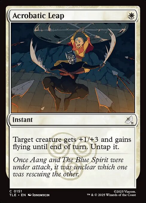 Acrobatic Leap - Avatar: The Last Airbender Eternal Magic card