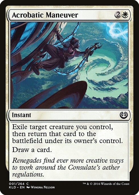 Acrobatic Maneuver - Kaladesh Magic card