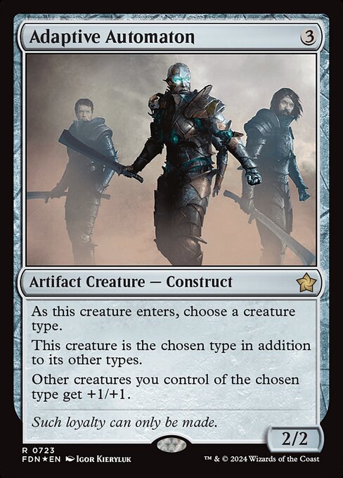 Adaptive Automaton - Foundations Magic card