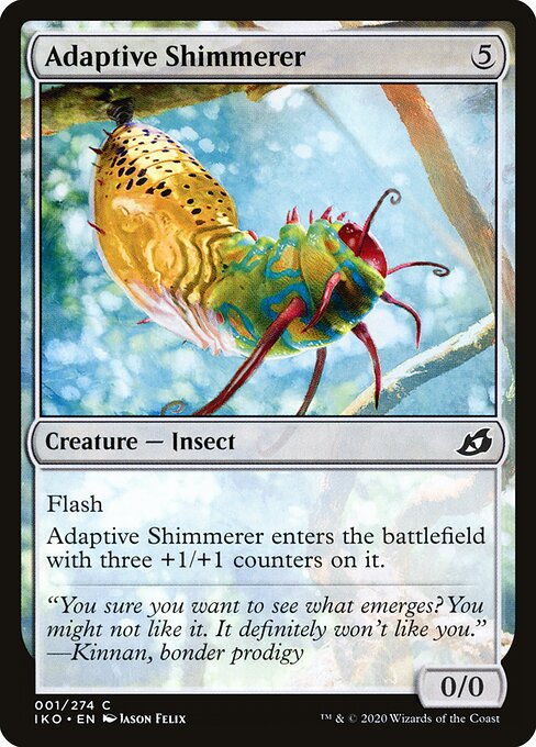 Adaptive Shimmerer - Ikoria: Lair of Behemoths Magic card